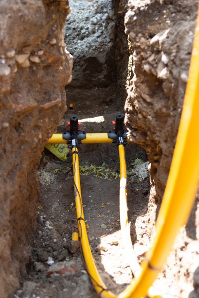 Propane Piping in Clearfield